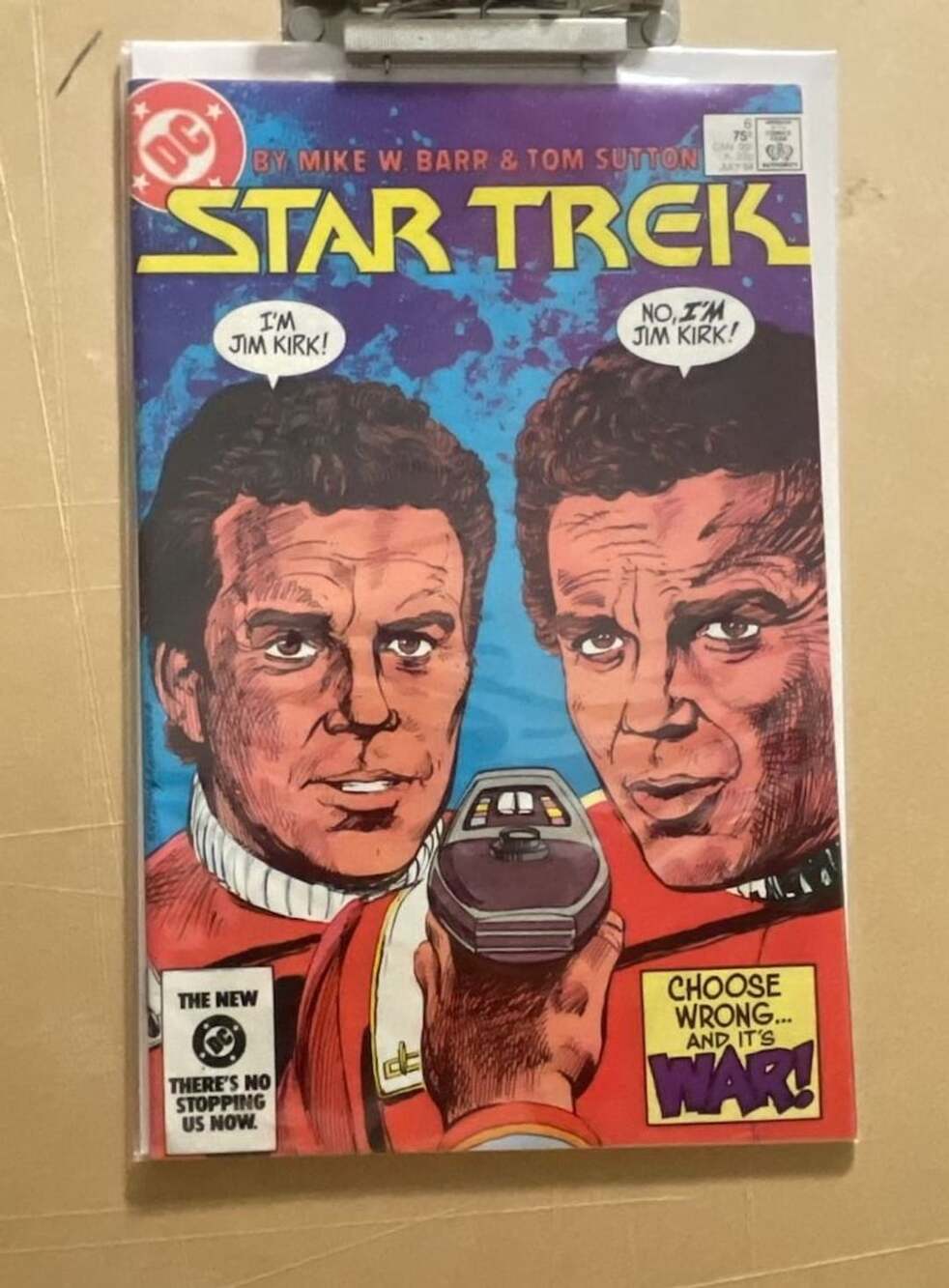 DC Comics Star Trek #6 Comic Book July 1984 Mike W. Barr 1st print